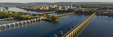 Image of Bridges in Harrisburg Pennsylvania